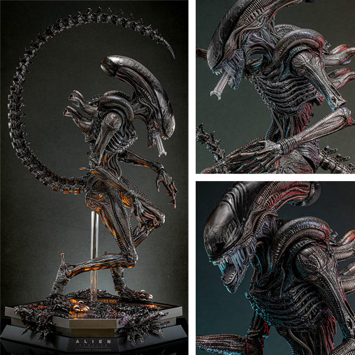 Alien - Romulus: Scorched Xenomorph, 1/6 Figur von Hot Toys