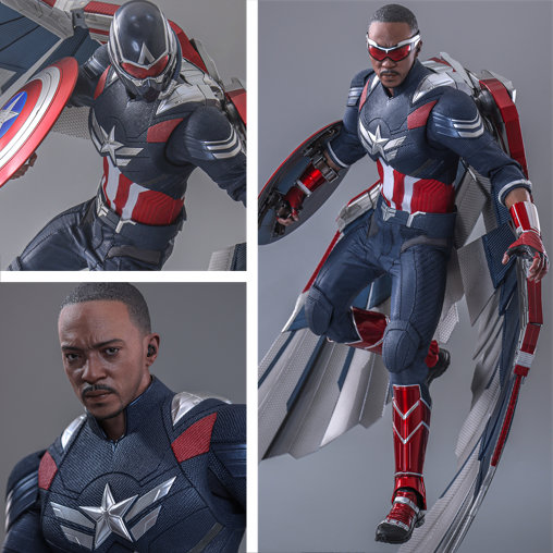 Captain America - Brave New World: Captain America, Typ: 1/6 Figur