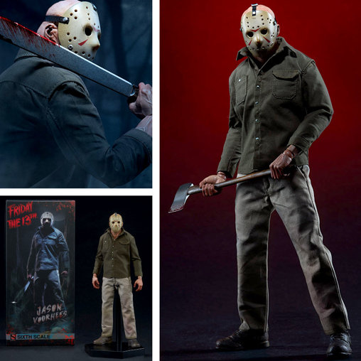Freitag der 13. - Teil 3: Jason Voorhees, 1/6 Figur von Sideshow