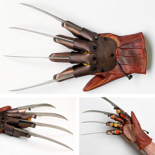 Freddy vs. Jason: Freddy Krueger Handschuh, Fertig-Modell von SPACEart