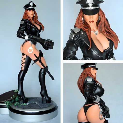 Heavy Metal: Cybercop, Typ: Statue
