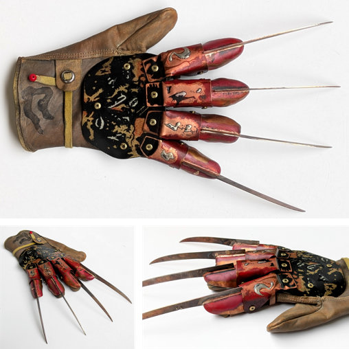 Nightmare on Elm Street 4: Freddy Krueger Handschuh, Fertig-Modell von SPACEart
