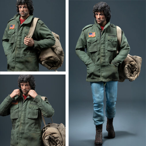 Rambo 1: John Rambo - Field Jacket, Typ: 1/6 Figur