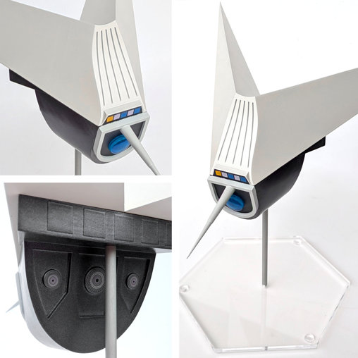 Raumpatrouille Orion: Frog Invasionsraumschiff, Typ: Fertig-Modell