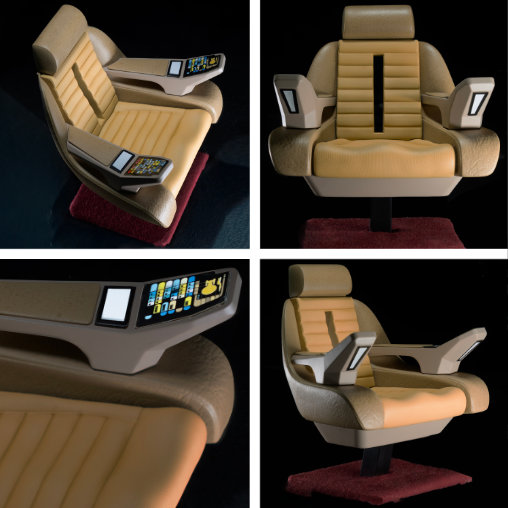 Star Trek - The Next Generation: Captain Jean-Luc Picards Chair, Typ: Fertig-Modell