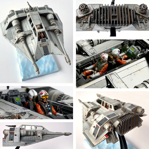 Star Wars - Episode V - The Empire Strikes Back: Luke Skywalkers T-47 Snowspeeder, Typ: Fertig-Modell