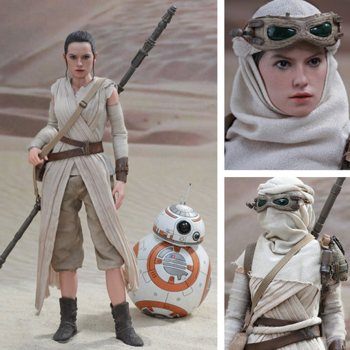 Star Wars - Episode VII - The Force Awakens: Rey und BB-8, Typ: 1/6 Figur