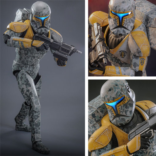 Star Wars - The Clone Wars: Clone Commando Gregor - Exclusive, Typ: 1/6 Figur