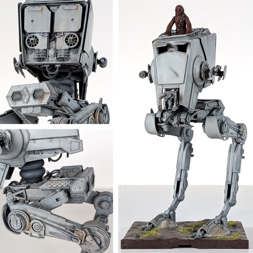 Star Wars - Episode VI - Return of the Jedi: AT-ST, Typ: Fertig-Modell