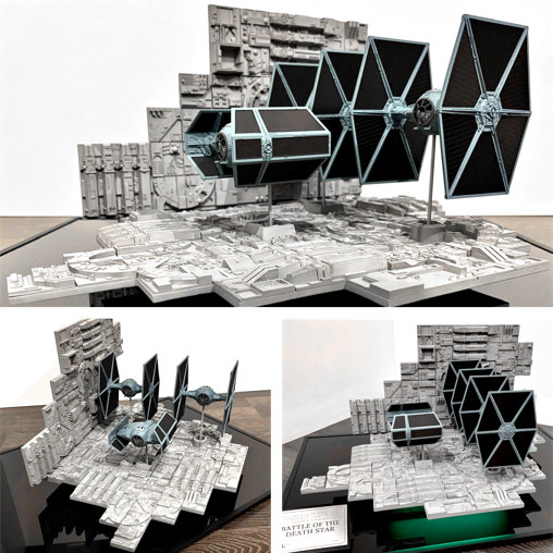 Star Wars - Episode IV - A New Hope: Death Star Battle TIE Fighter Diorama, Typ: Diorama