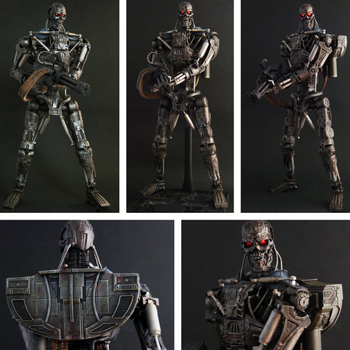 Terminator - Salvation: T-600 Endoskeleton - Martin Laing Signature Edition, 1/6 Figur von Hot Toys