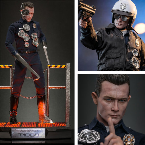 Terminator 2: T-1000 - 2.0, 1/6 Figur von Hot Toys