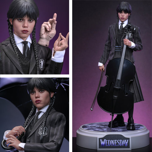 Wednesday: Wednesday Addams, Typ: 1/6 Figur