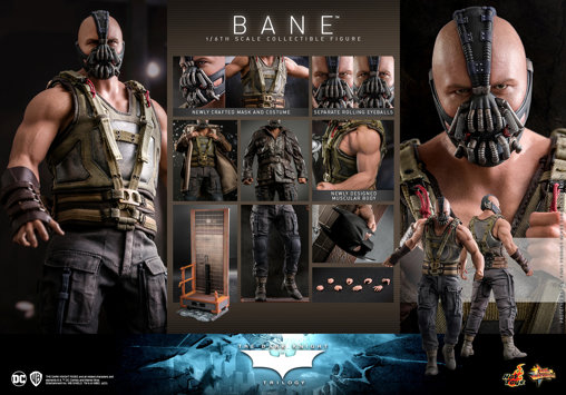 Batman - The Dark Knight Rises: Bane, 1/6 Figur ... https://spaceart.de/produkte/bm038-bane-figur-hot-toys.php
