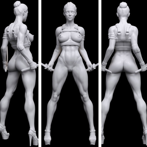 Enjoy in White: Desiree, Typ: Statue