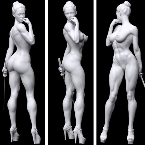 Enjoy in White: Beatrice, Typ: Statue