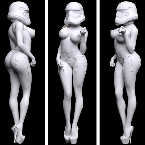 Enjoy in White: Star Girl, Typ: Statue