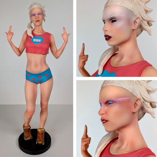 Gods of Music: Yolandi Visser, Typ: Statue