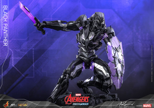 Marvels Avengers Mech Strike: Black Panther, 1/6 Figur ... https://spaceart.de/produkte/mam001-black-panther-figur.php