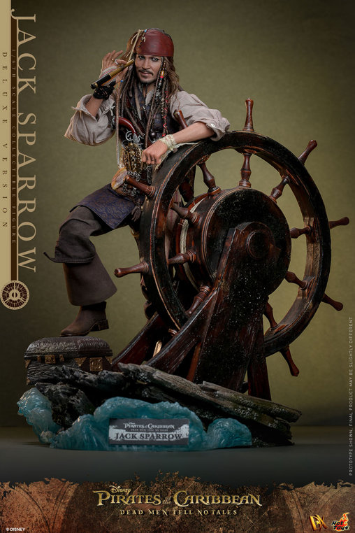 Pirates of the Caribbean - Dead Men Tell No Tales: Jack Sparrow - Deluxe, 1/6 Figur ... https://spaceart.de/produkte/poc001-jack-sparrow-deluxe-figur-hot-toys.php