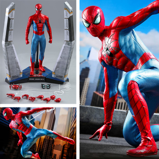 Spider-Man: Spider Armor - MK IV Suit, Typ: 1/6 Figur