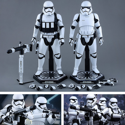 Star Wars - Episode VII - The Force Awakens: First Order Stormtrooper Set, Typ: 1/6 Figur
