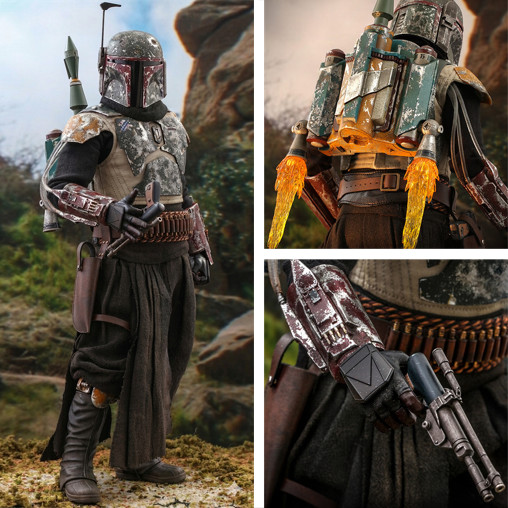 Star Wars - The Mandalorian: Boba Fett, Typ: 1/6 Figur
