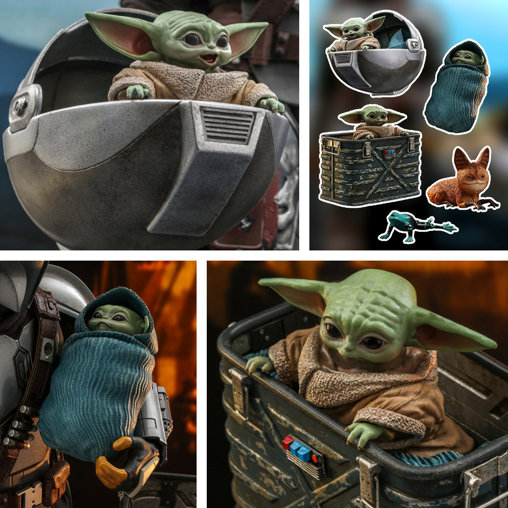 Star Wars - The Mandalorian: Grogu, Typ: 1/6 Figur