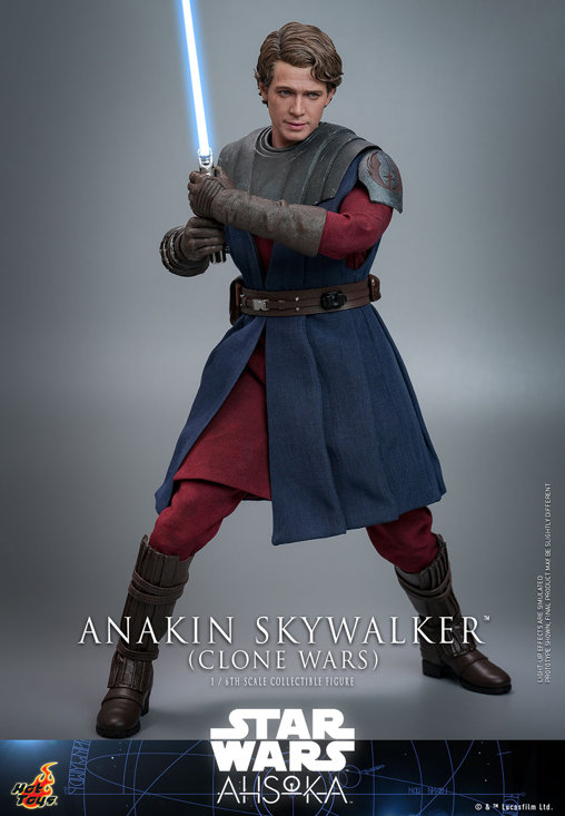 Star Wars - Ahsoka: Anakin Skywalker - Clone Wars, 1/6 Figur ... https://spaceart.de/produkte/sw191-anakin-skywalker-figur-hot-toys.php