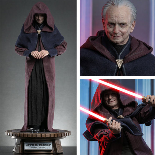 Star Wars - The Clone Wars: Darth Sidious, Typ: 1/6 Figur