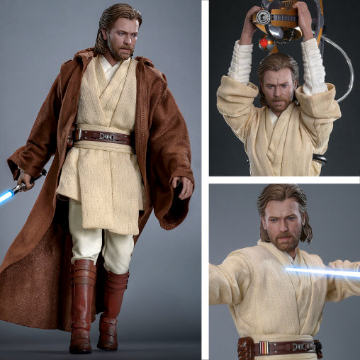 Star Wars - Episode II - Attack of the Clones: Obi-Wan Kenobi, Typ: 1/6 Figur